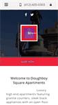 Mobile Screenshot of doughboysquareapartments.com